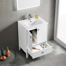 Load image into Gallery viewer, Blossom Lyon 24” White Vanity