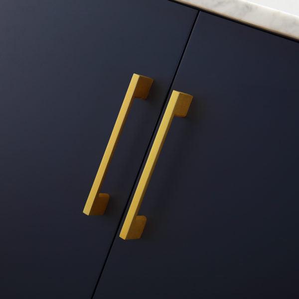 Legion Furniture Blue 30" Solid Wood Sink Vanity with Mirror-No Faucet - WA7930-B