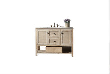 Load image into Gallery viewer, Legion Furniture 48&quot; Solid Wood Sink Vanity in Rustic White Wash with Marble Top-No Faucet - WH5148