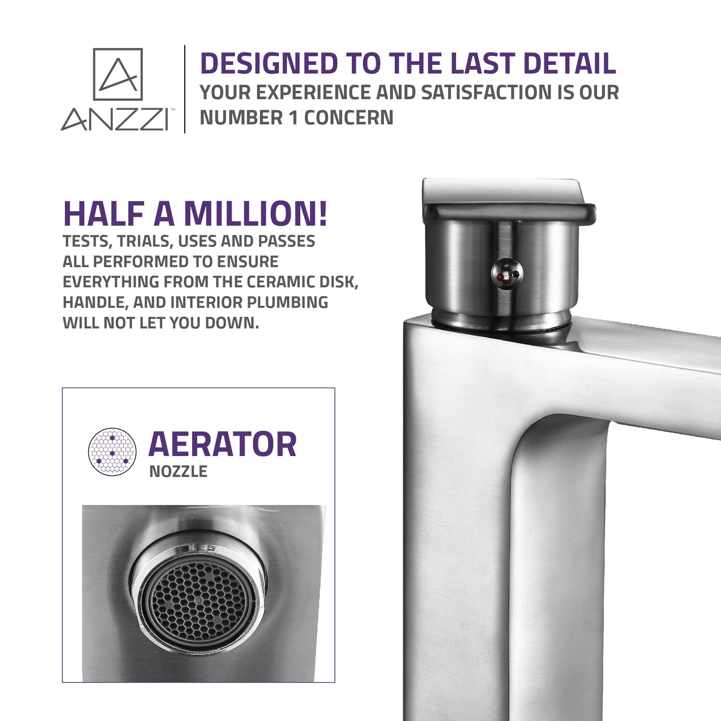 Promenade Single Hole Single Handle Bathroom Faucet in Brushed Nickel