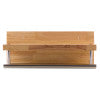 Load image into Gallery viewer, ALFI brand AB5511 16&quot; Wooden Shelf with Chrome Towel Bar Bathroom Accessory