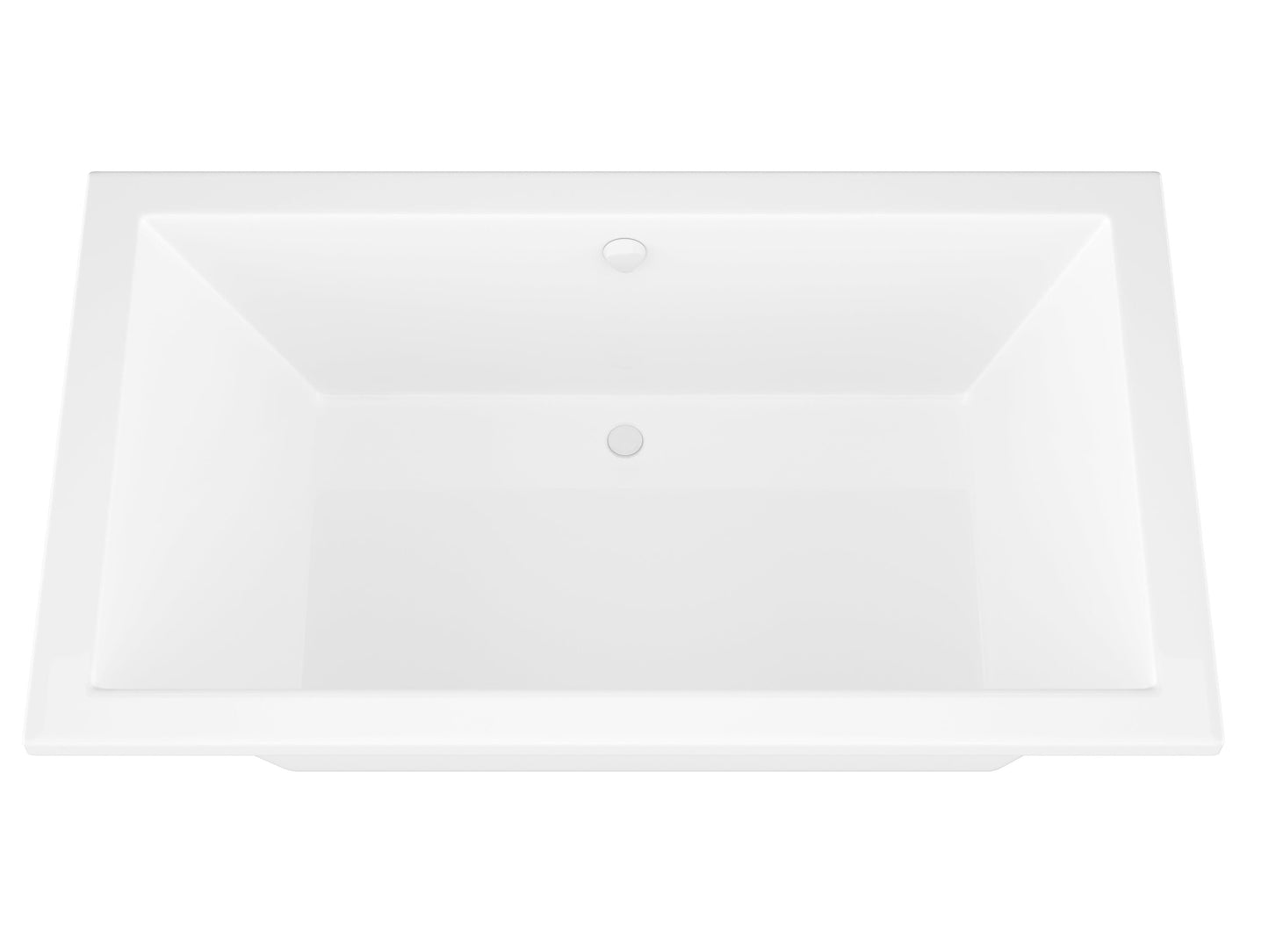 Atlantis Whirlpools Venetian 42 x 72 Rectangular Soaking Bathtub 4272VNCS