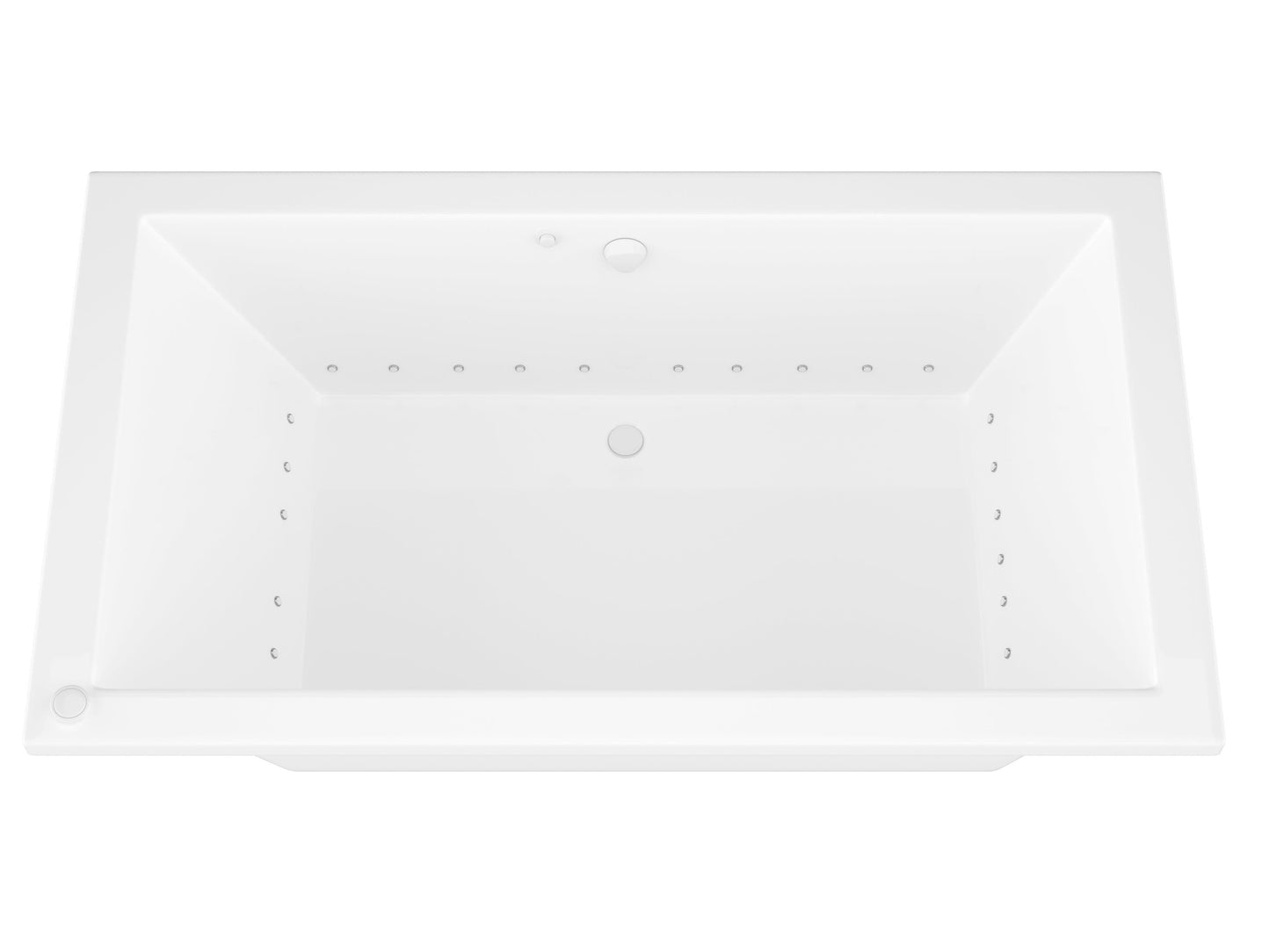 Atlantis Whirlpools Venetian 42 x 72 Rectangular Air Jetted Bathtub