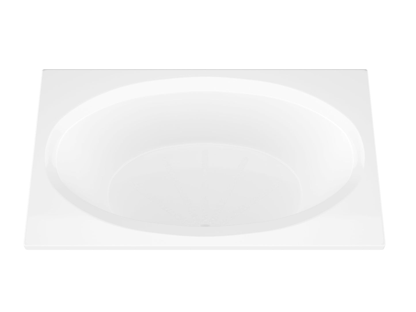 Atlantis Whirlpools Vogue 42 x 72 Rectangular Soaking Bathtub 4272VCS