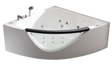Load image into Gallery viewer, EAGO AM199ETL 5ft Clear Rounded Corner Acrylic Whirlpool Bathtub for Two