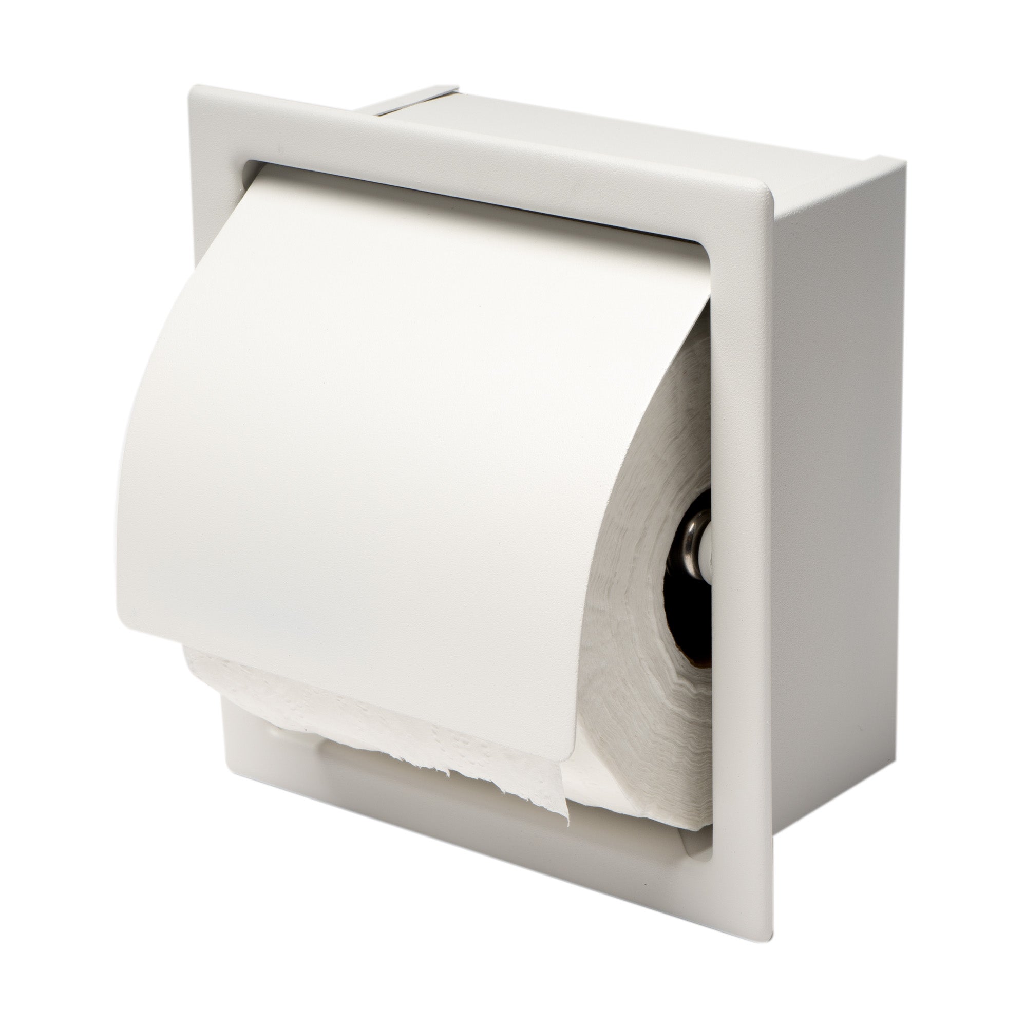 Alfi Brand ABTP77-PSS Polished Stainless Steel Recessed Toilet Paper Holder with Cover