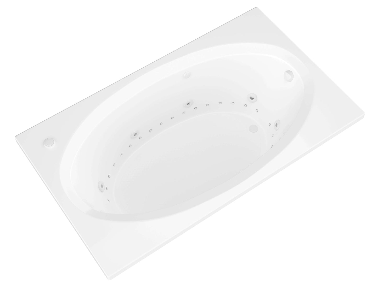 Atlantis Whirlpools Vogue 43 x 84 Rectangular Air & Whirlpool Jetted Bathtub