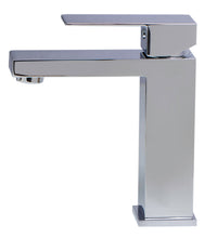 Load image into Gallery viewer, ALFI brand AB1229-PC Polished Chrome Square Single Lever Bathroom Faucet
