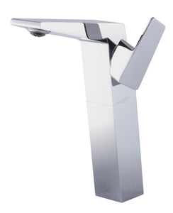 ALFI brand AB1475-PC Polished Chrome Single Hole Tall Bathroom Faucet