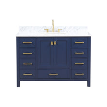 Load image into Gallery viewer, Blossom Geneva 60&quot; Double Sink Freestanding Bathroom Vanity With Countertop, Undermount Sink,  Blue