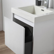 Load image into Gallery viewer, Blossom Positano Single Sink Floating Vanity, 20&quot;, White 