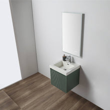 Load image into Gallery viewer, Blossom Positano Single Sink Floating Vanity, 20&quot;, Green