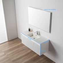 Load image into Gallery viewer, Blossom Positano Single Sink Floating Vanity, 48&quot;, White