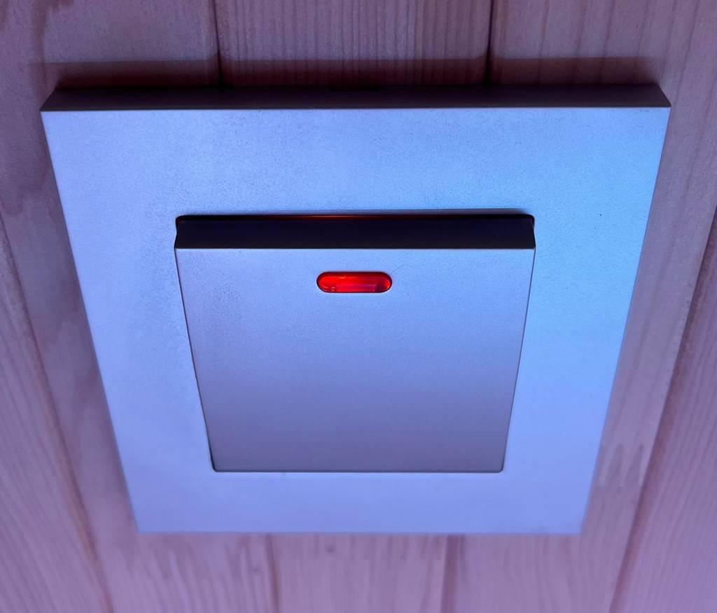 Steamspa Home Sauna Room 1-2 Person Hemlock Wooden Indoor Sauna Spa, 1