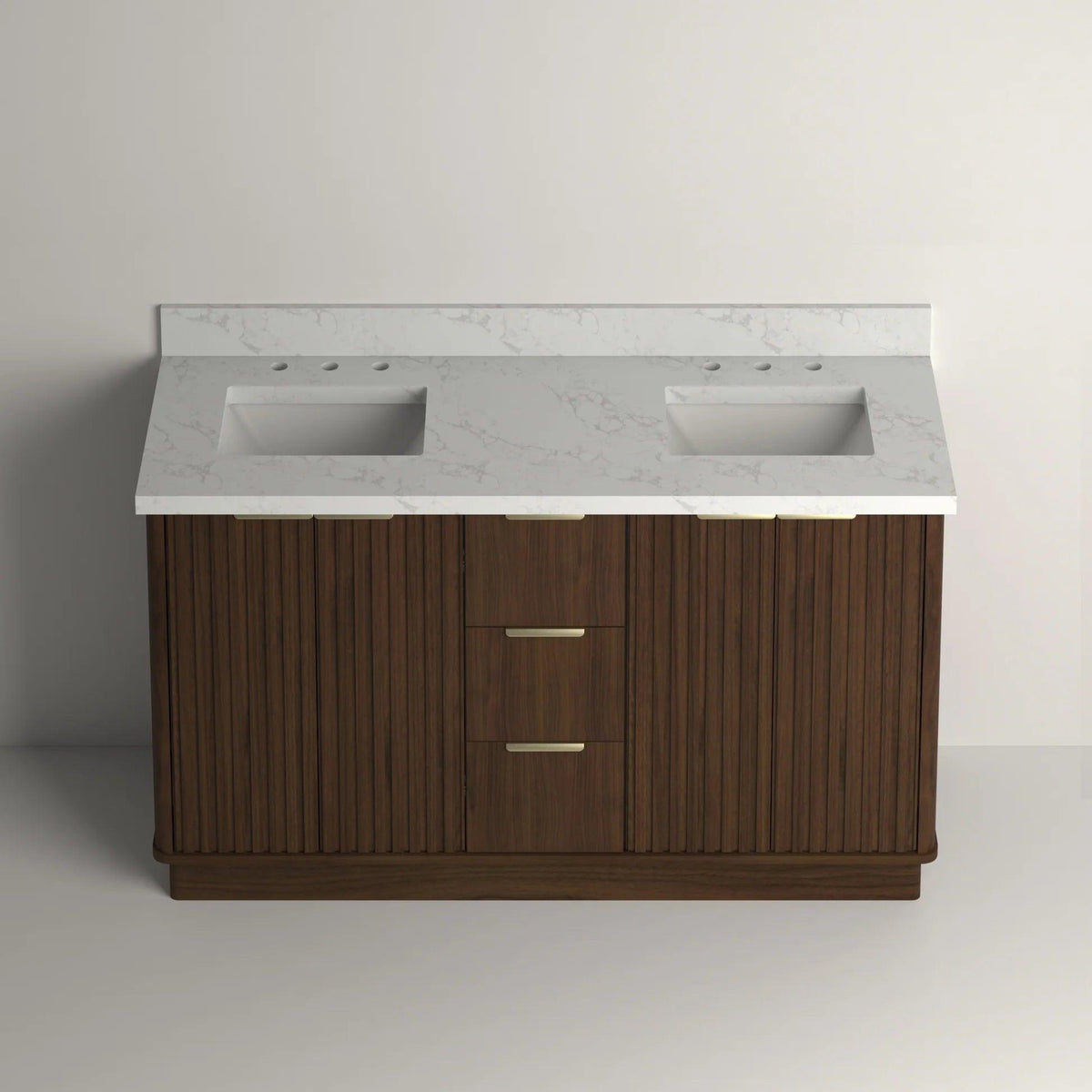 Kathryn 60 inch Double Freestanding Bath Vanity - Up,Sinks