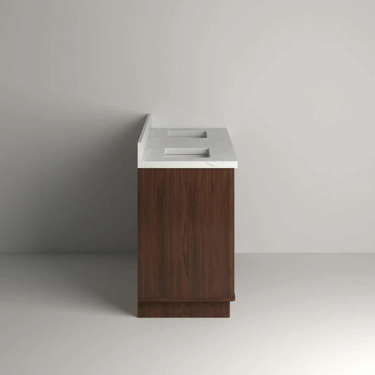 Kathryn 60 inch Double Freestanding Bath Vanity - Side