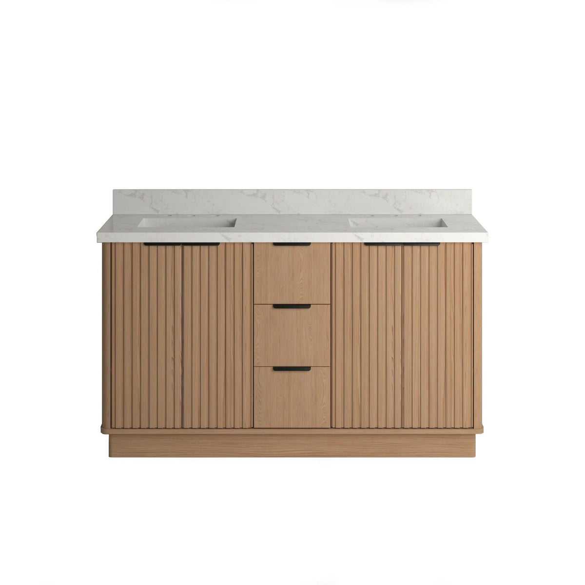 Kathryn 60 inch Double Freestanding Bath Vanity - Closed,Front