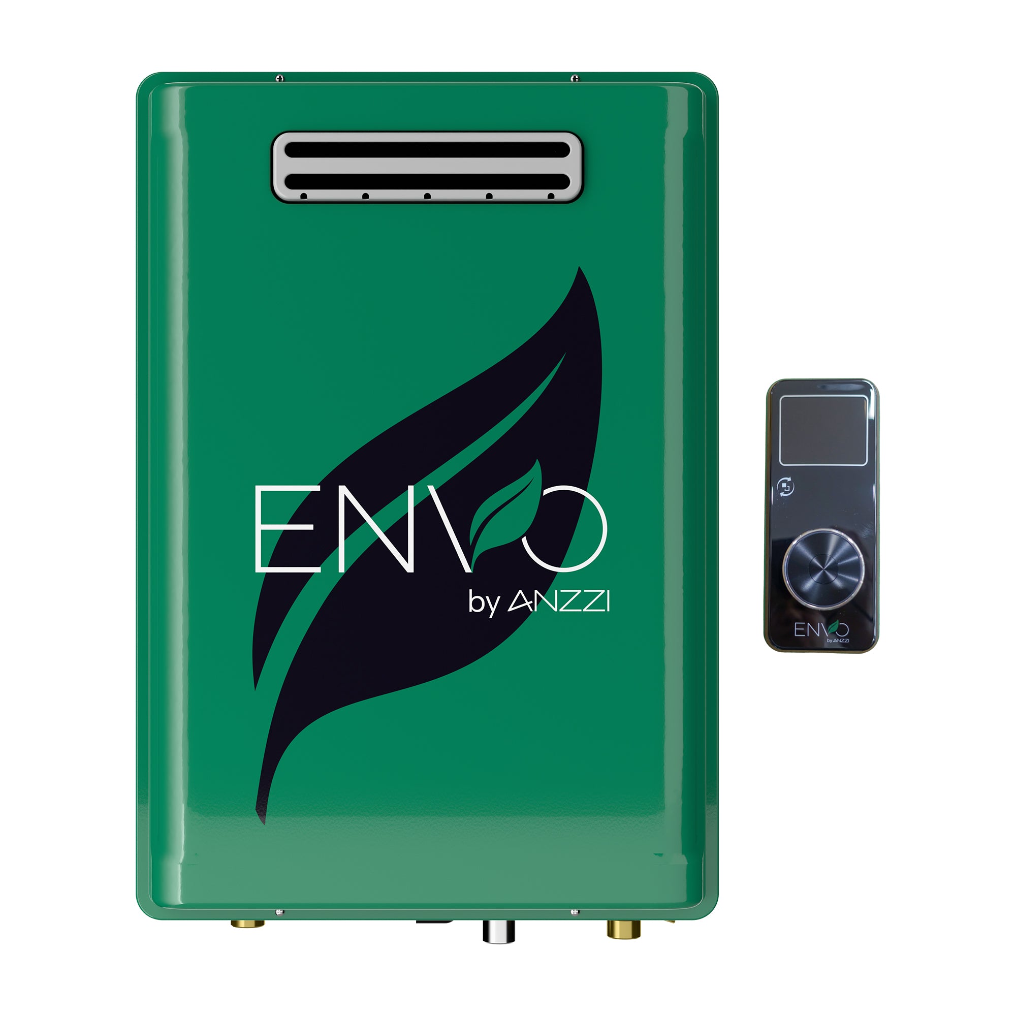 ENVO 180,000 BTU Natural Gas Tankless Water Heater – Outdoor, Energy-Efficient with Remote Temperature Control