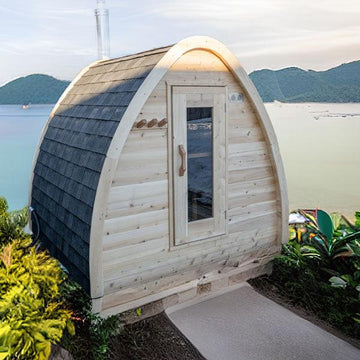 Dundalk LeisureCraft CT MiniPOD Sauna - Front