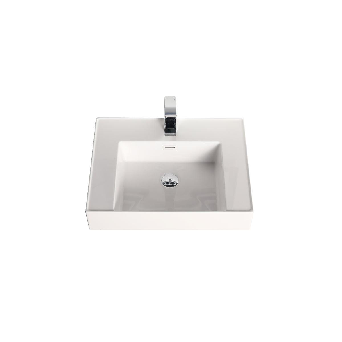 Blossom Acrylic Top-Mount Basin 24" X 18"