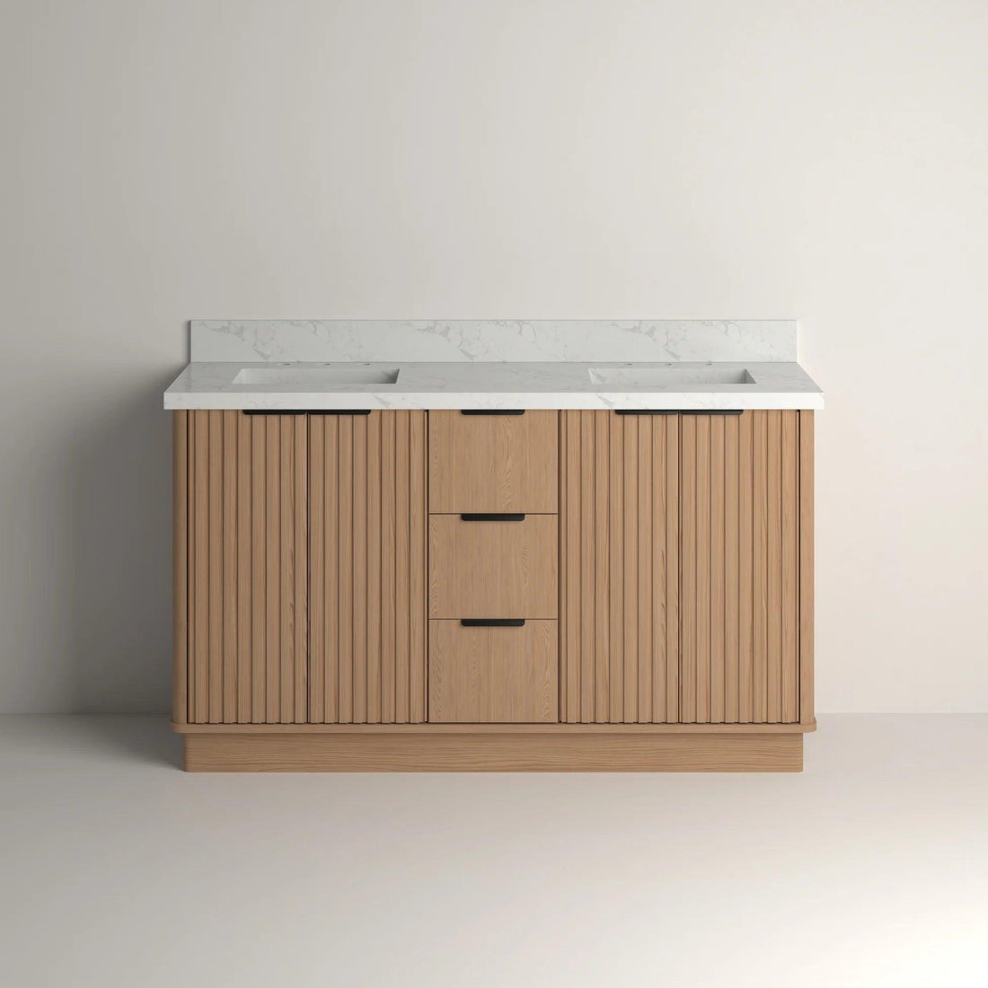 Kathryn 60 inch Double Freestanding Bath Vanity - Closed,Front