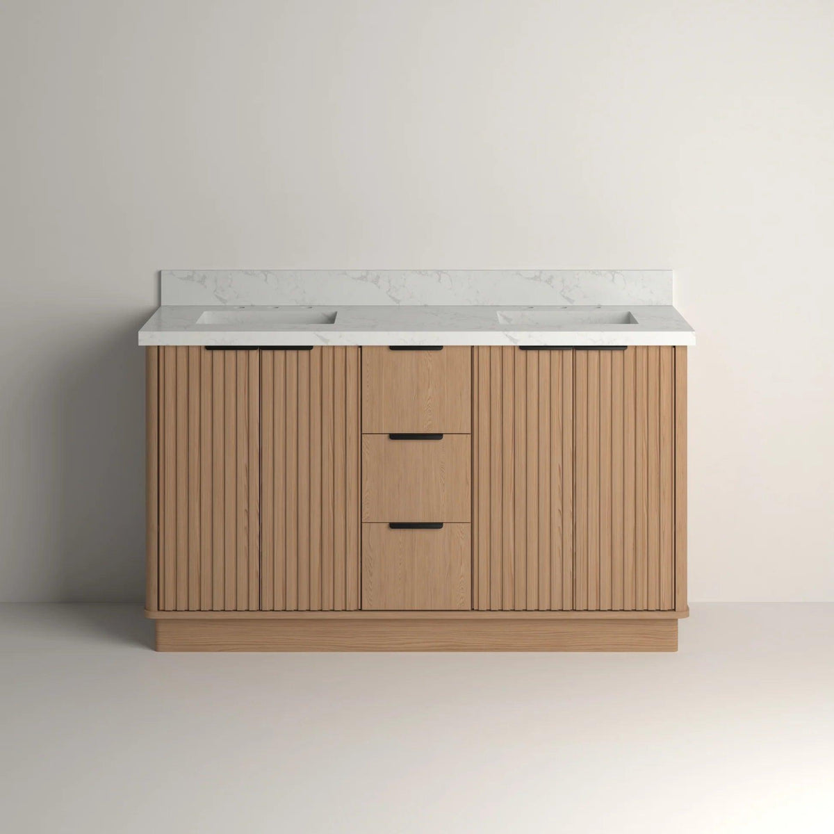Kathryn 60 inch Double Freestanding Bath Vanity - Front