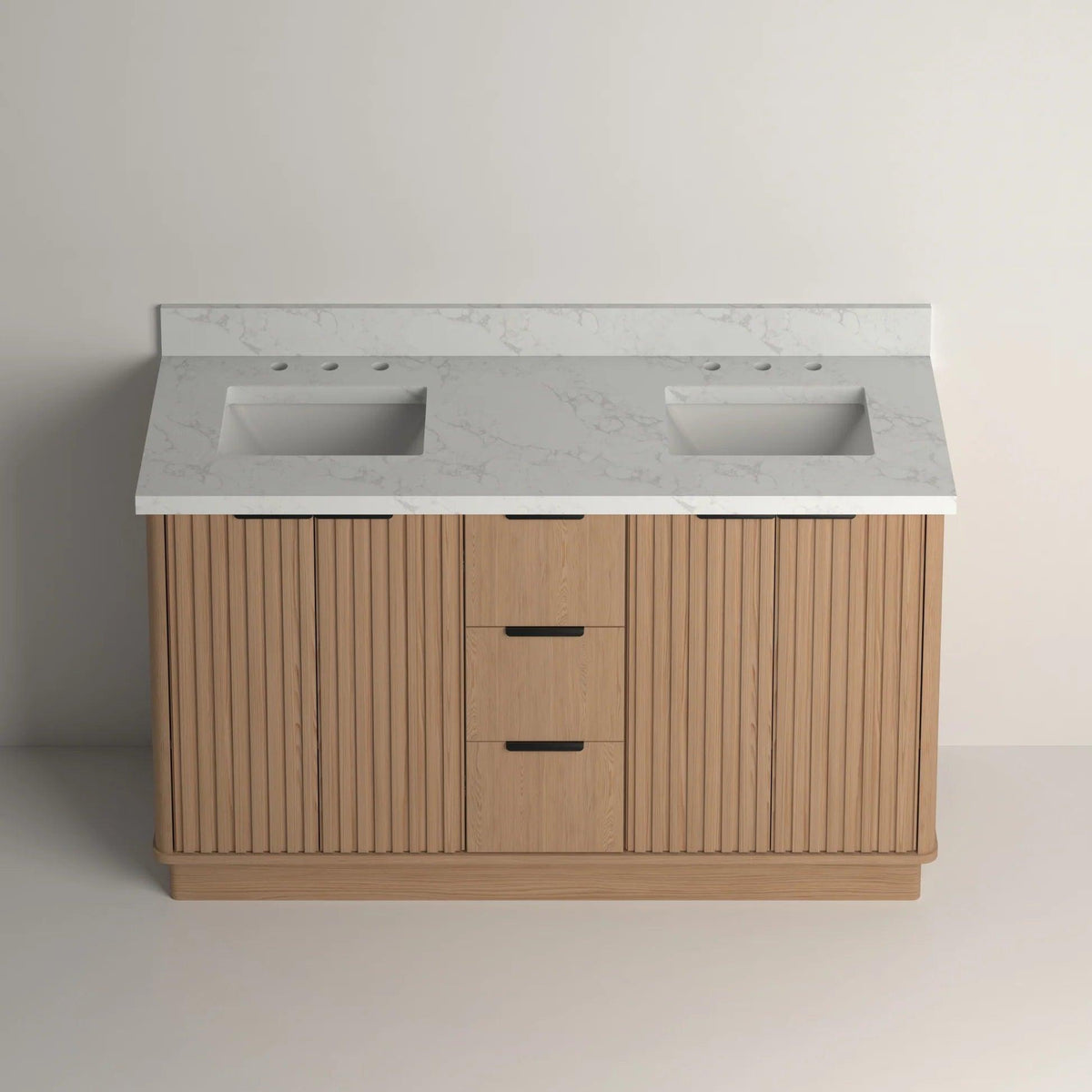 Kathryn 60 inch Double Freestanding Bath Vanity - Sinks