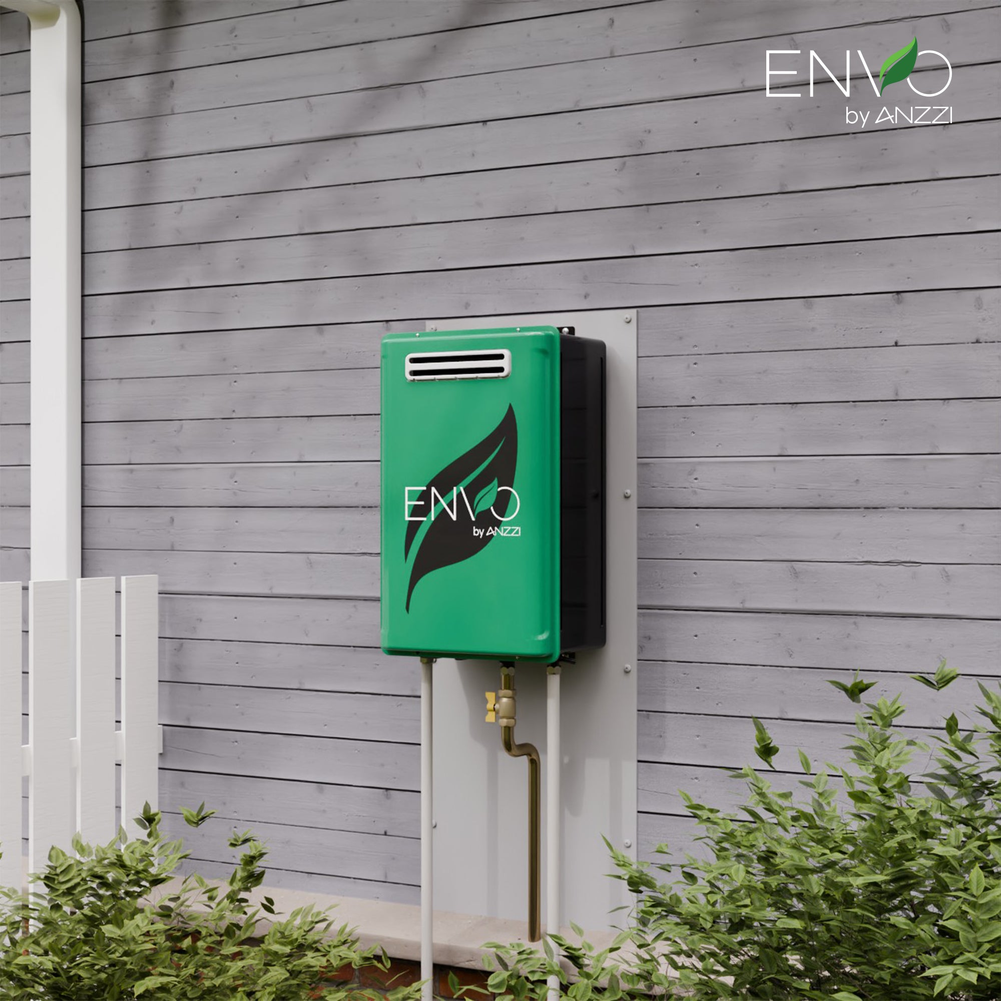 ENVO 199,000 BTU Liquid Propane Tankless Water Heater | Remote Control & Weatherproof Build