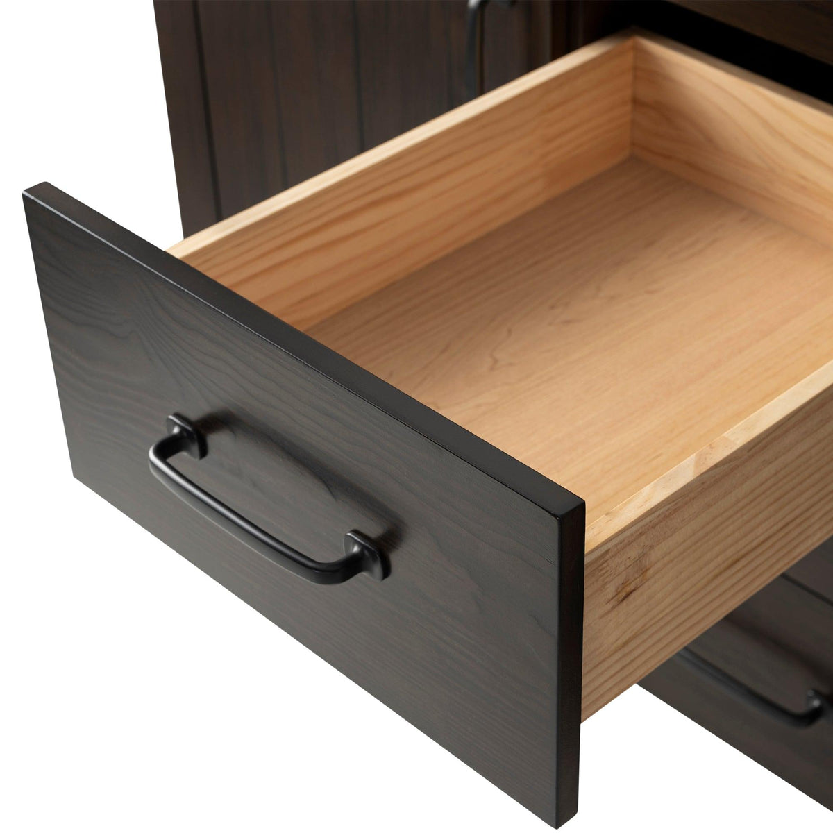 Freestanding Bathroom Vanity - Open drawer