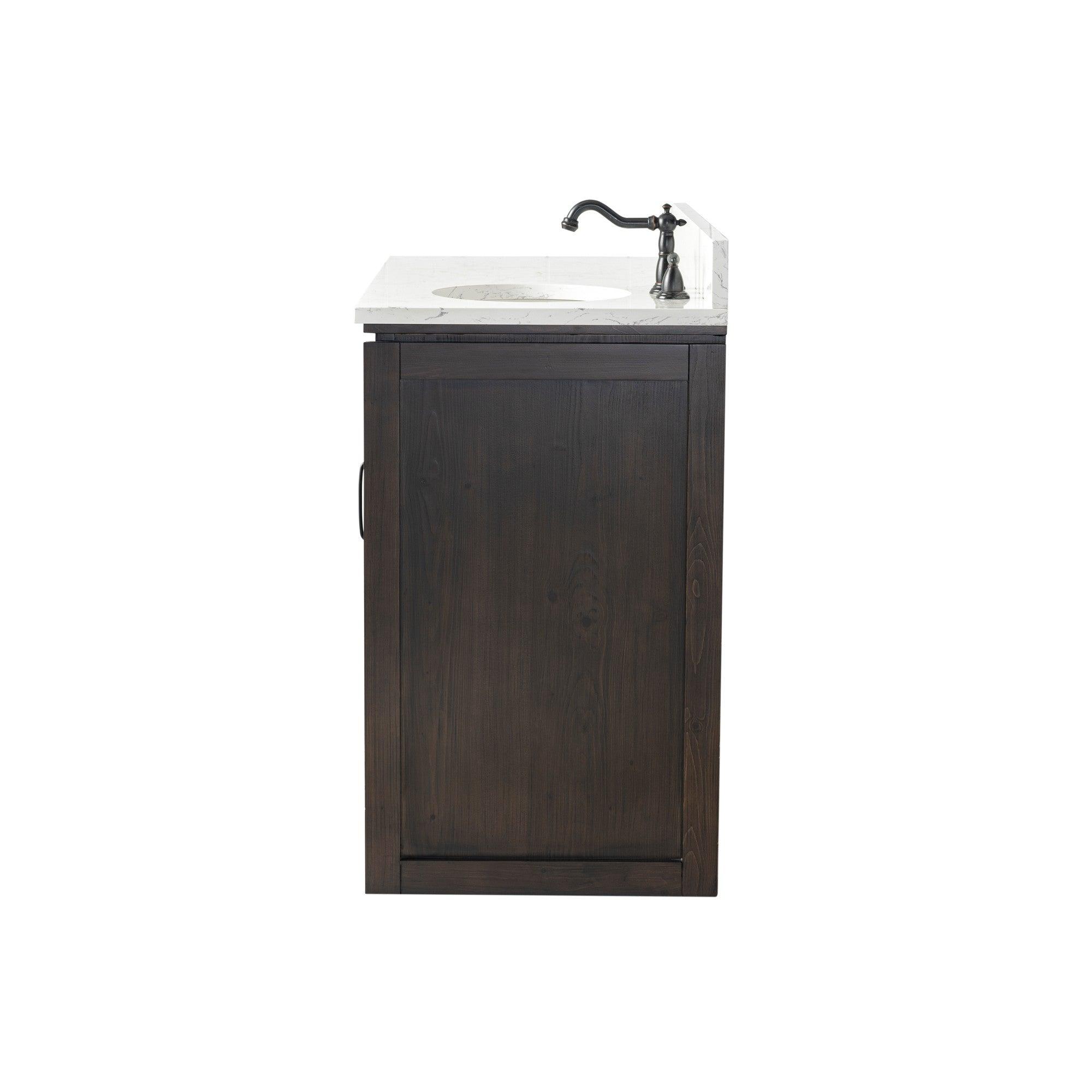 Bellaterra 48 in. Freestanding Bath Vanity - Side
