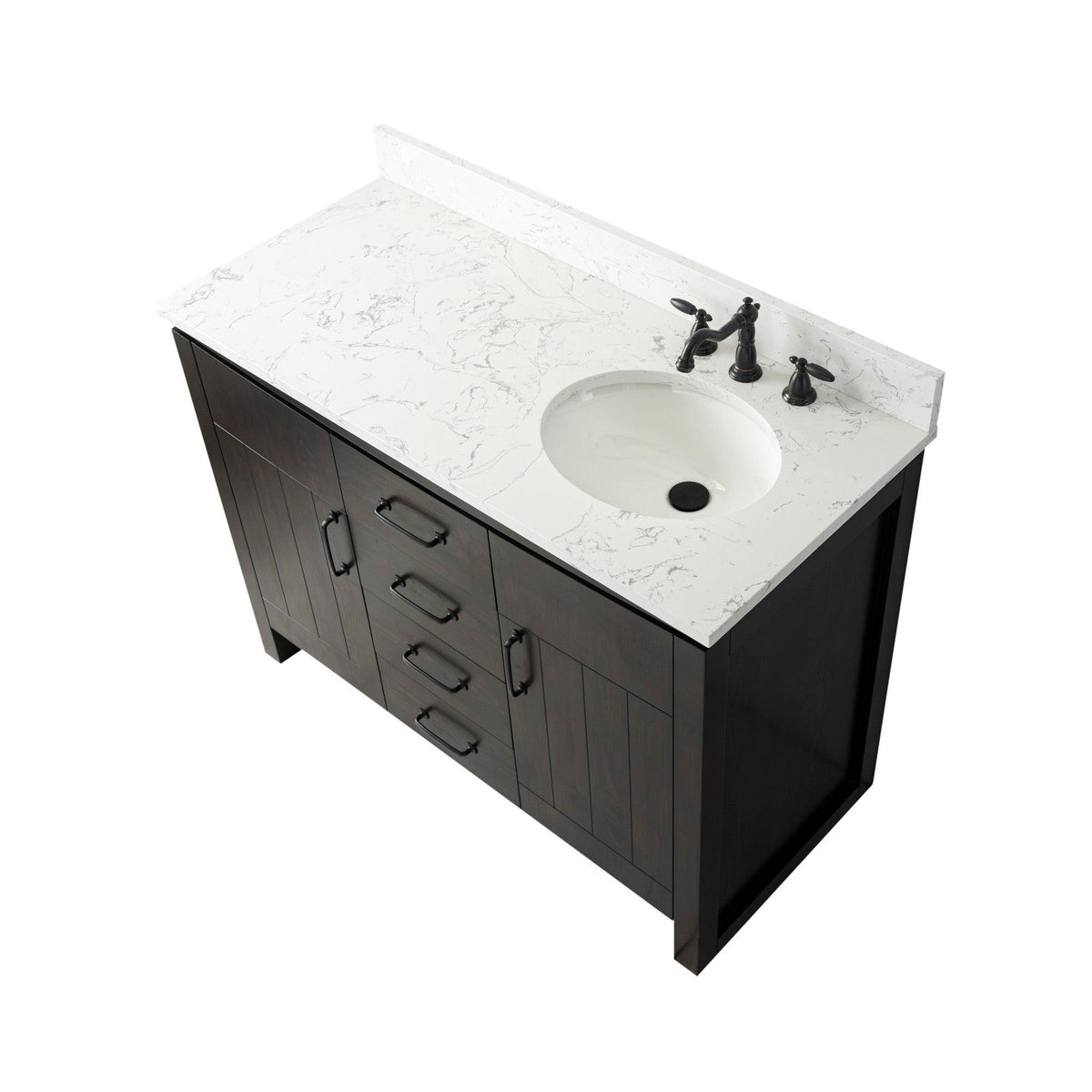 Bellaterra 48 in. Freestanding Bath Vanity - Up