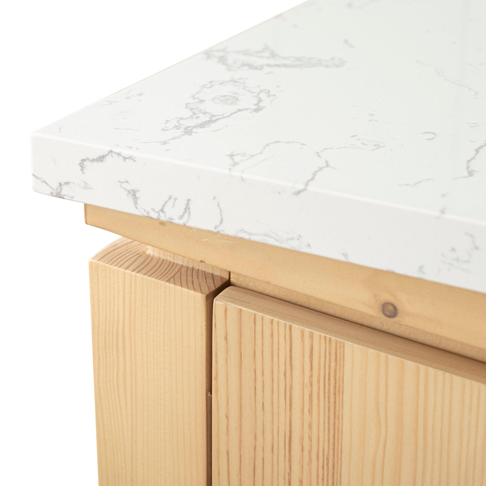 Bellaterra Natural Fir Wood 48 Inch Vanity - Top