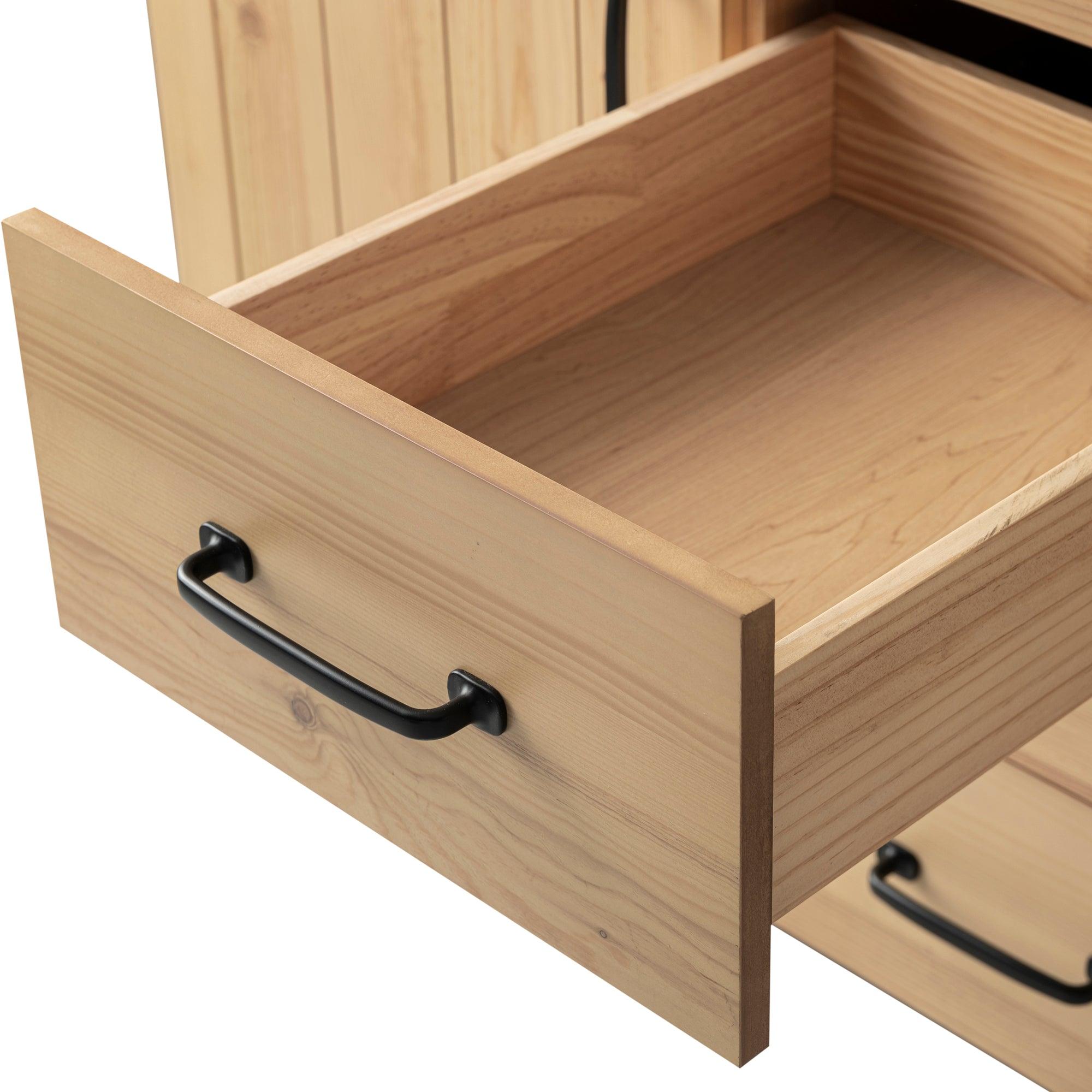 Bellaterra Natural Fir Wood 48 Inch Vanity - Drawer