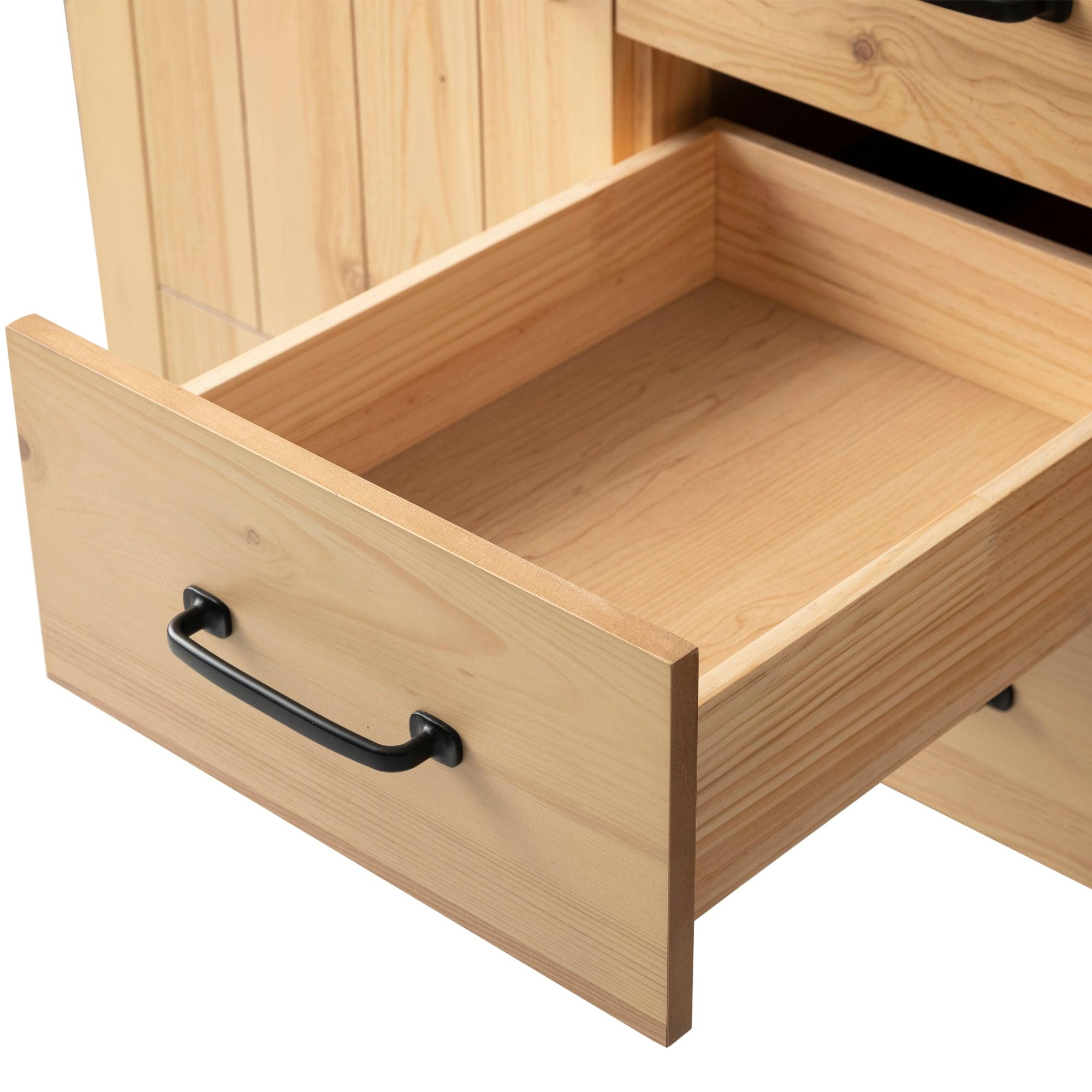 Bellaterra Natural Fir Wood 48 Inch Vanity - 2