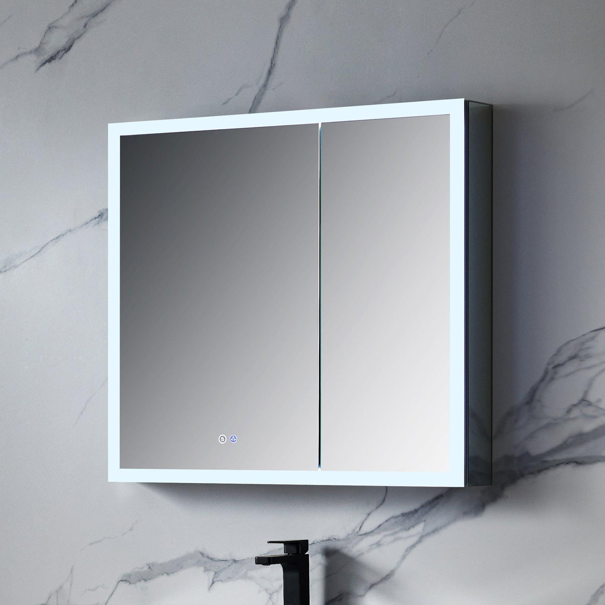 Capella LED Medicine Cabinet – Side closed