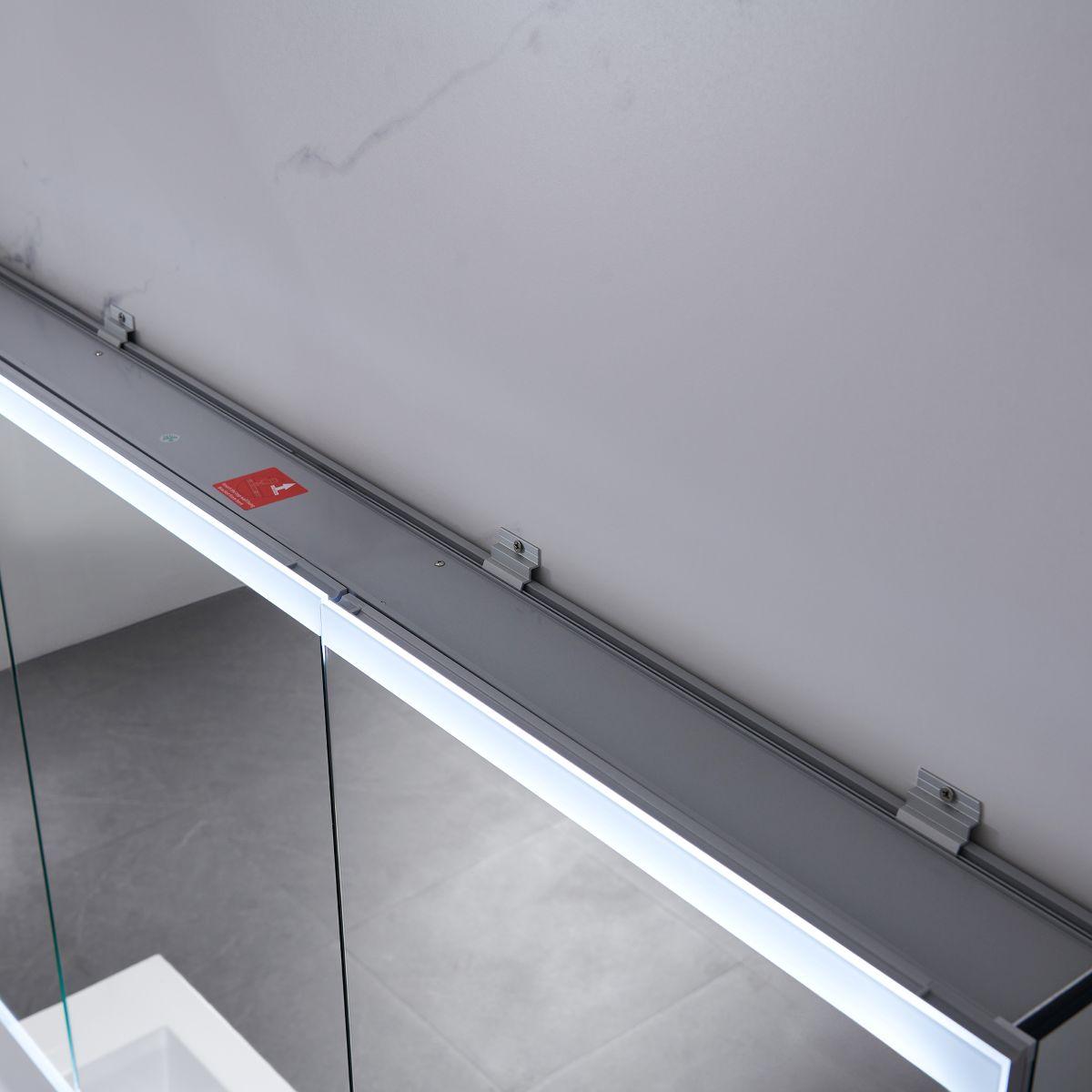 Capella LED Medicine Cabinet – Up