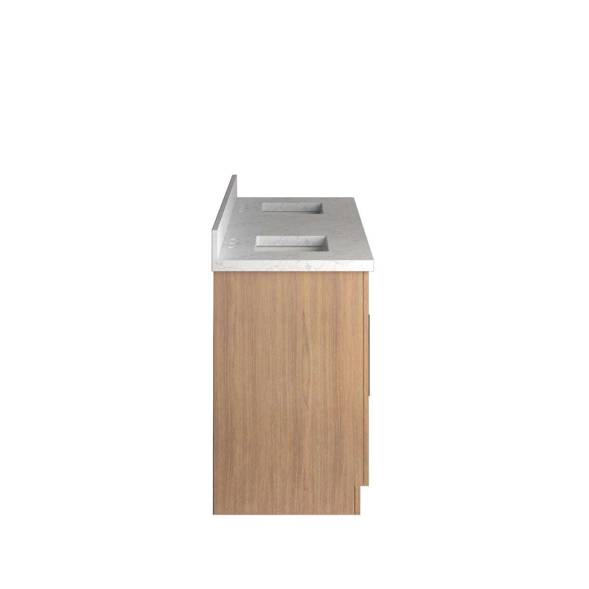 Vivian 72 inch Double Freestanding Bath Vanity - Side