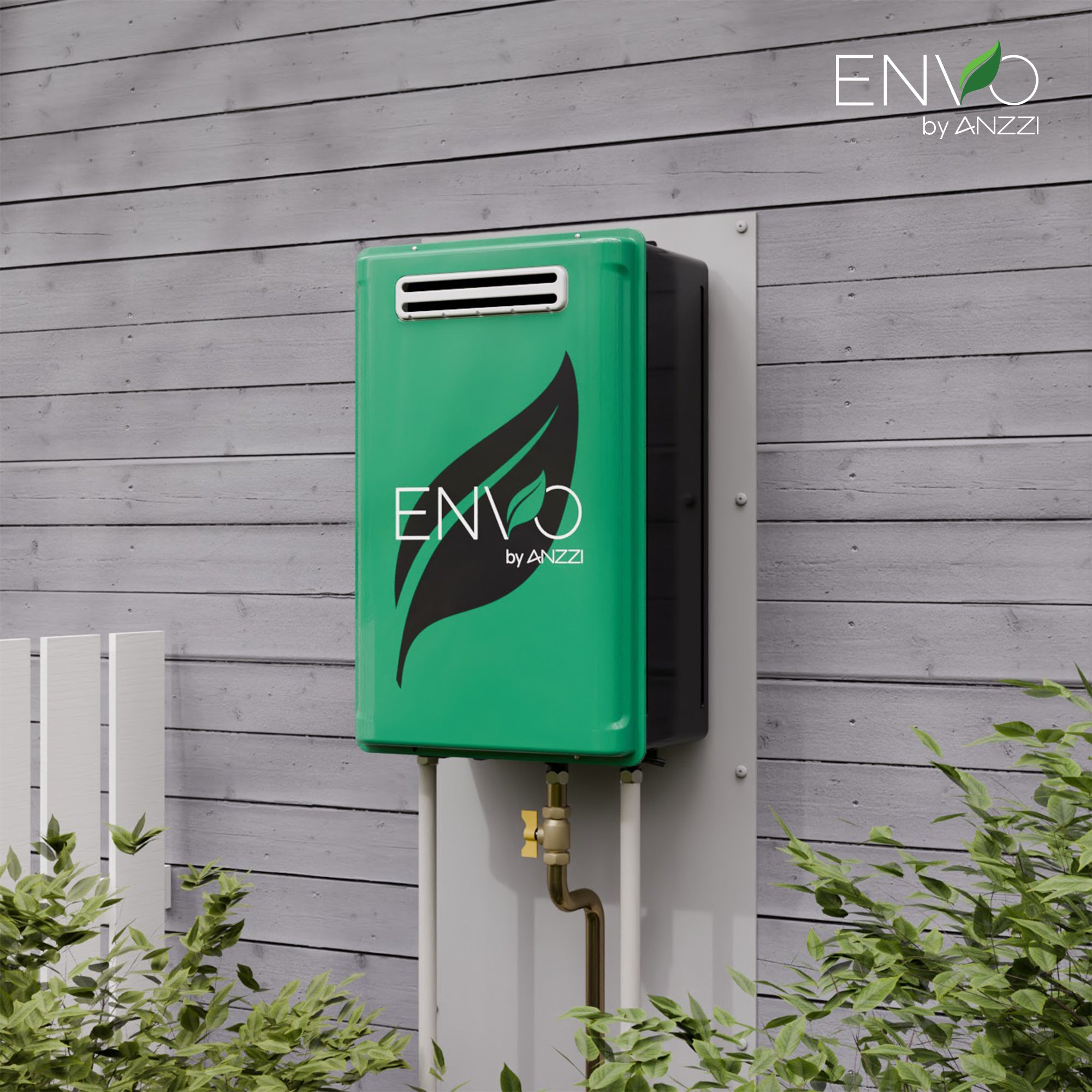 ENVO 199,000 BTU Liquid Propane Tankless Water Heater | Remote Control & Weatherproof Build