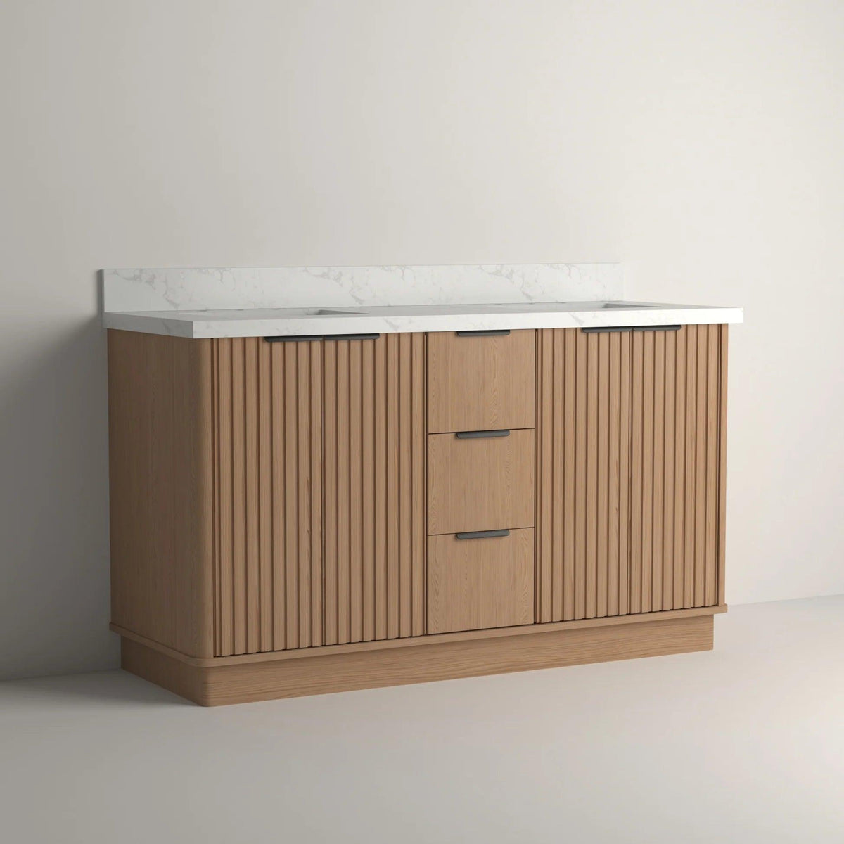 Kathryn 60 inch Double Freestanding Bath Vanity - Down,Closed