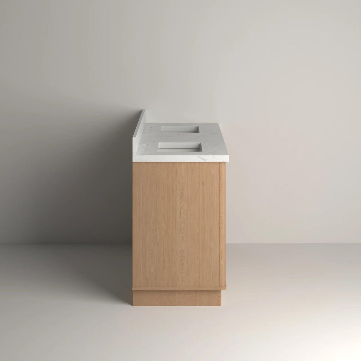 Kathryn 60 inch Double Freestanding Bath Vanity - Side