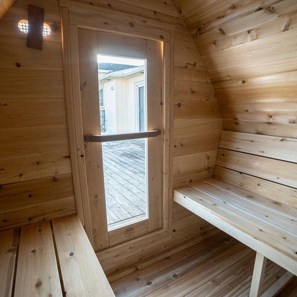 Dundalk LeisureCraft CT MiniPOD Sauna - Seats