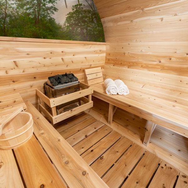 Dundalk LeisureCraft Serenity MP Barrel Sauna - 1