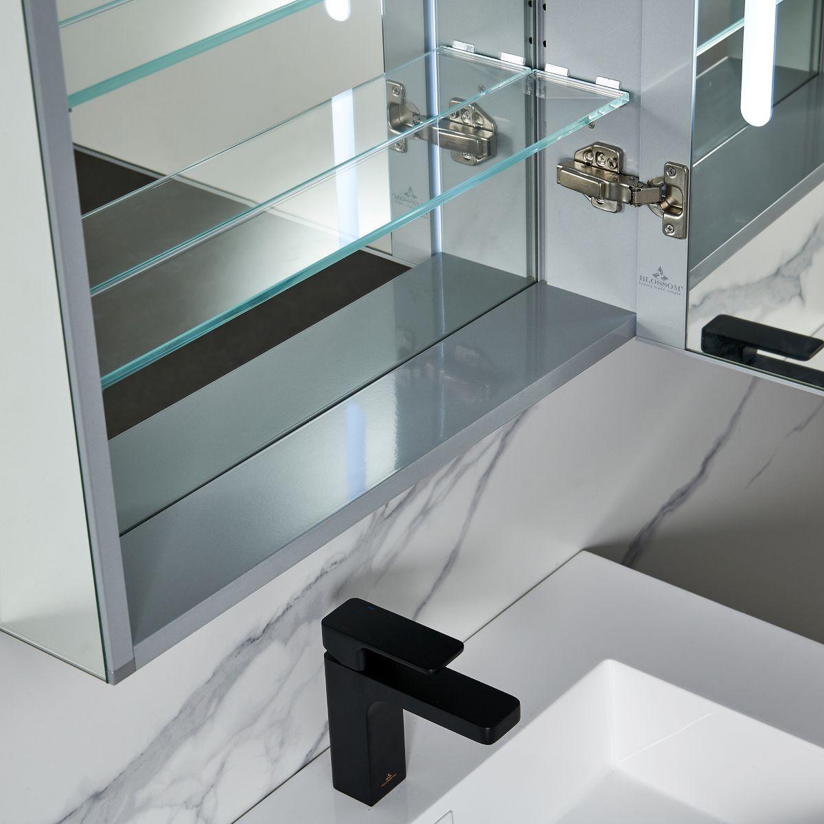 Capella 24-Inch LED Medicine Cabinet – Up