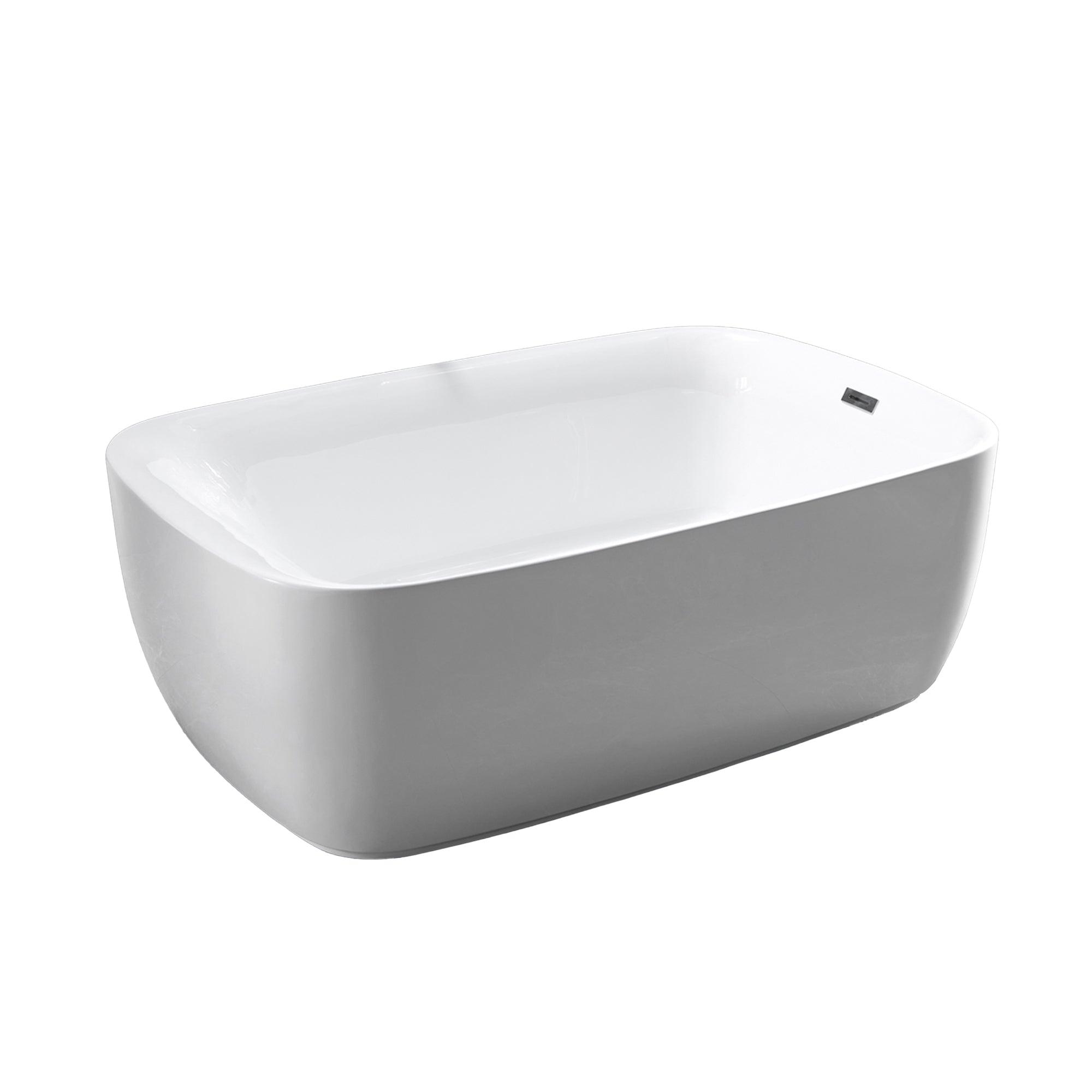 Freestanding Acrylic Bathtub - 2