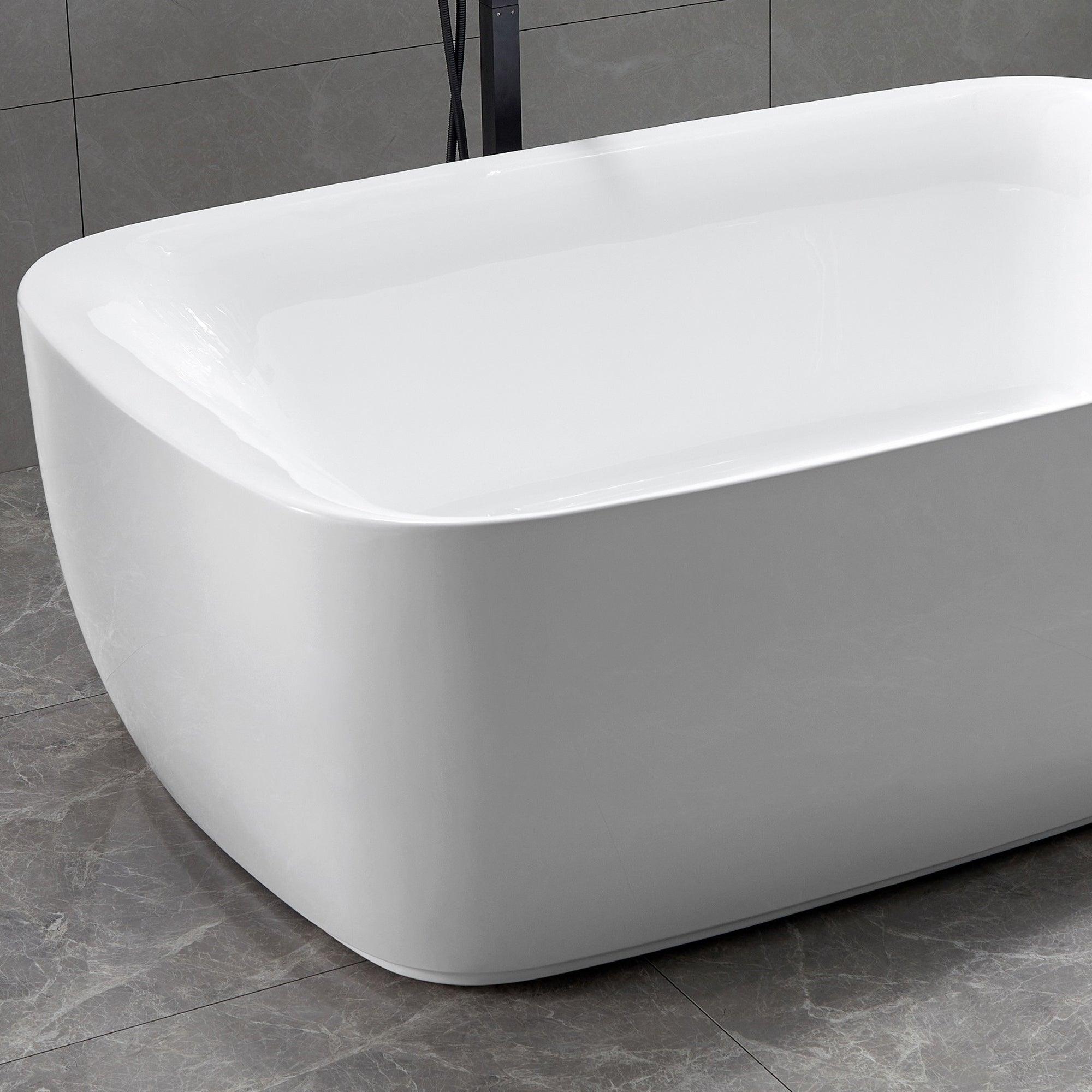 Freestanding Acrylic Bathtub - Sides