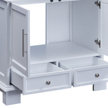 Load image into Gallery viewer, 36-inch Carrara White Marble Bathroom Vanity - White C05036WC_T0236WSC