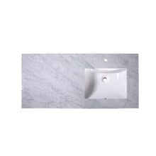 Load image into Gallery viewer, 48-Inch Right Sink Marble Vanity - Single Faucet Design T48R04