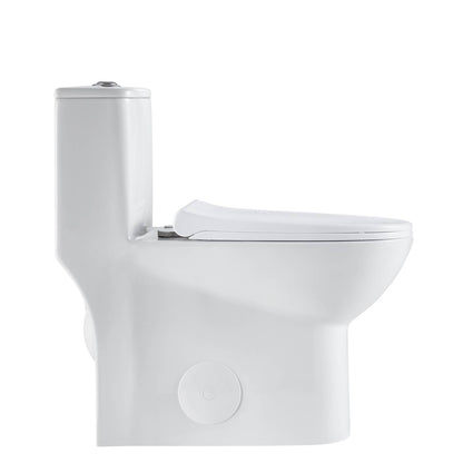 Blossom Compact T9 02  One-Piece Toilet – Dual Flush, Self-Cleaning, Easy Installation