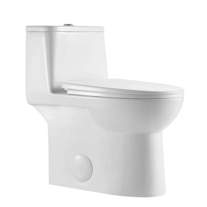 Blossom T9 03 Sleek One-Piece Toilet with Dual-Mode Flushing & ADA Height