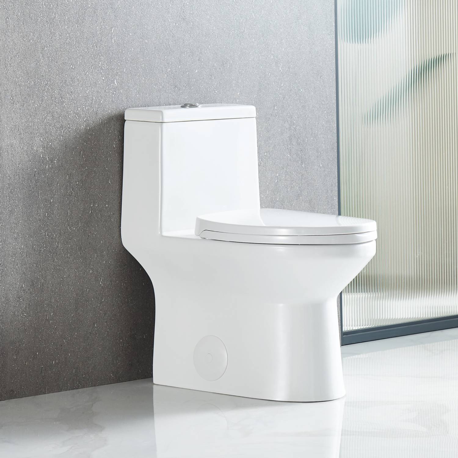 Blossom ADA-Compliant One-Piece Toilet T9 04, side